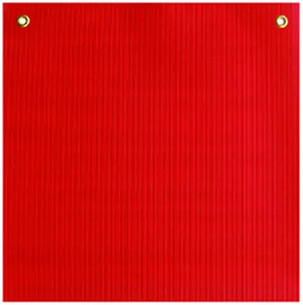 Safety Flag Heavy Duty, Red - 18 x 18 in.
