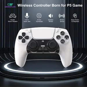 Wireless Retro Game Controller for P5 Game , With Dual Vibration, Headphone jack, Competitive Wireless Controllers, Esports Controller, Perfect Gift for Gamers of all ages