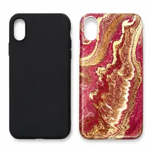 2-Layer Protective Case for Universal Smartphone, Shock-Absorbent, Drop-Resistant Cover