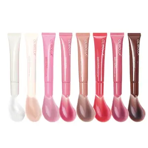 OLIBOLLA Peptide Lip Tints 8 Long-Lasting Shades with Hydrating Peptides Smudge-Proof Non-Sticky Glossy Lip Glaze for All-Day Dewy Shine