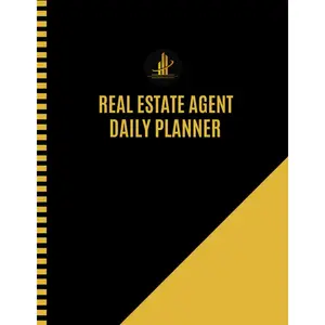 Real Estate Agent Daily Planner: Undated Professional Organizer With 2024-2025 Calendar Year For Agents To Track Schedule, Mileage, Prospect Task, ... Real Estate Notebook Journal For Men & Women Paperback – May 6, 2024