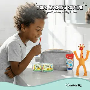 Denterity Kids Oral Care Smile Starter Kit, Nasal & Oral Care Beauty Product for Children