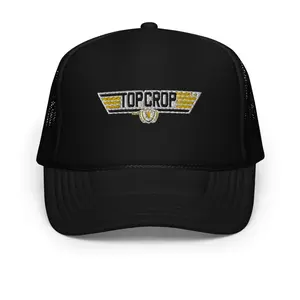 Top Crop Foam Trucker Hat for Men and Women