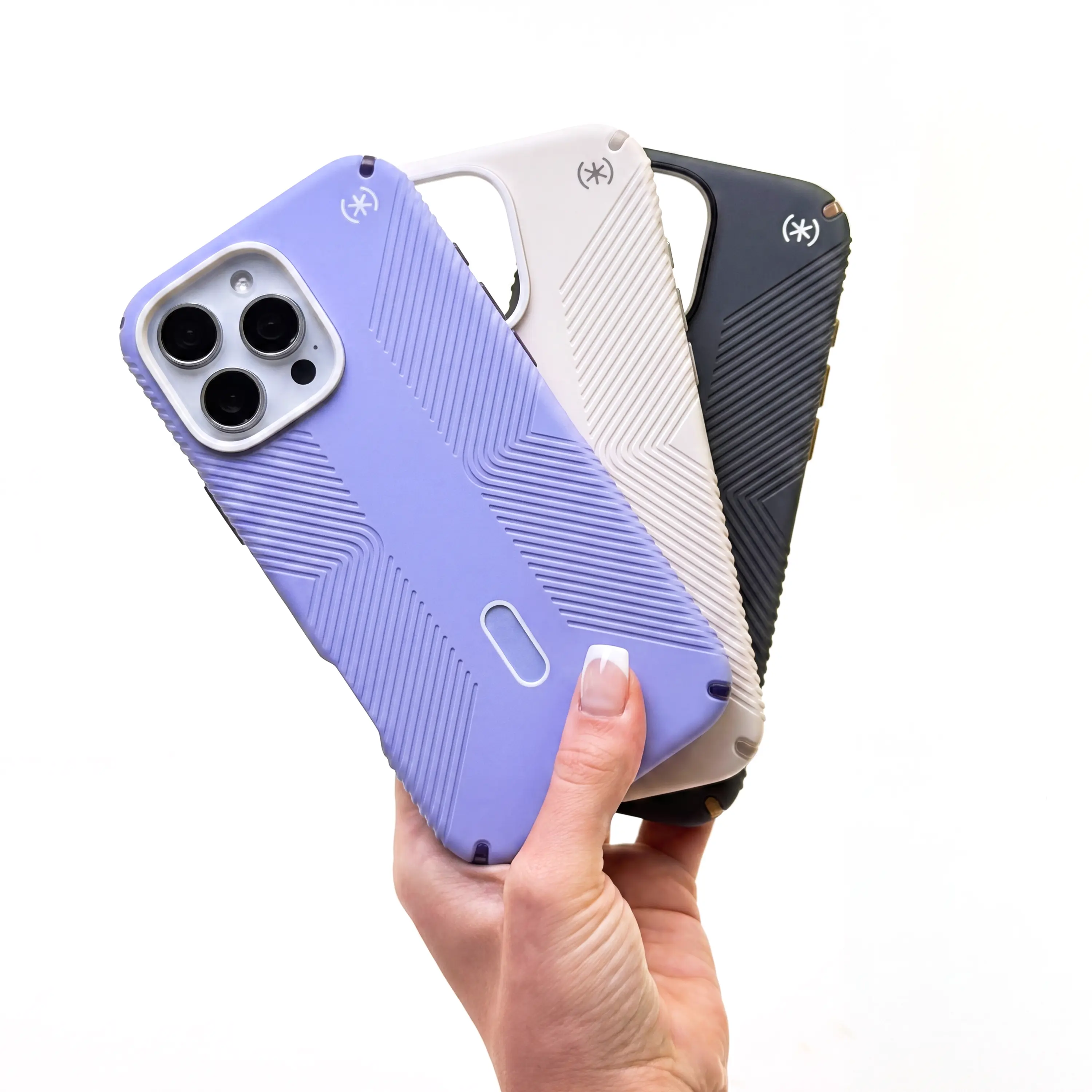 SPECK MagSafe Accessory Bundle - iPhone 16 Pro Max Presidio2 Grip Smartphone Case + ClickLock Wallet + Car Vent Mount