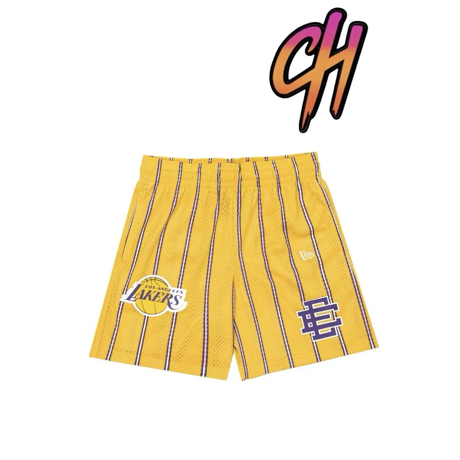 Eric Emanuel X NBA LA Lakers Shorts Size Large