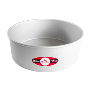 Fat Daddio's PRD-104 Anodized Aluminum Round Cake Pan, 10 x 4 inch