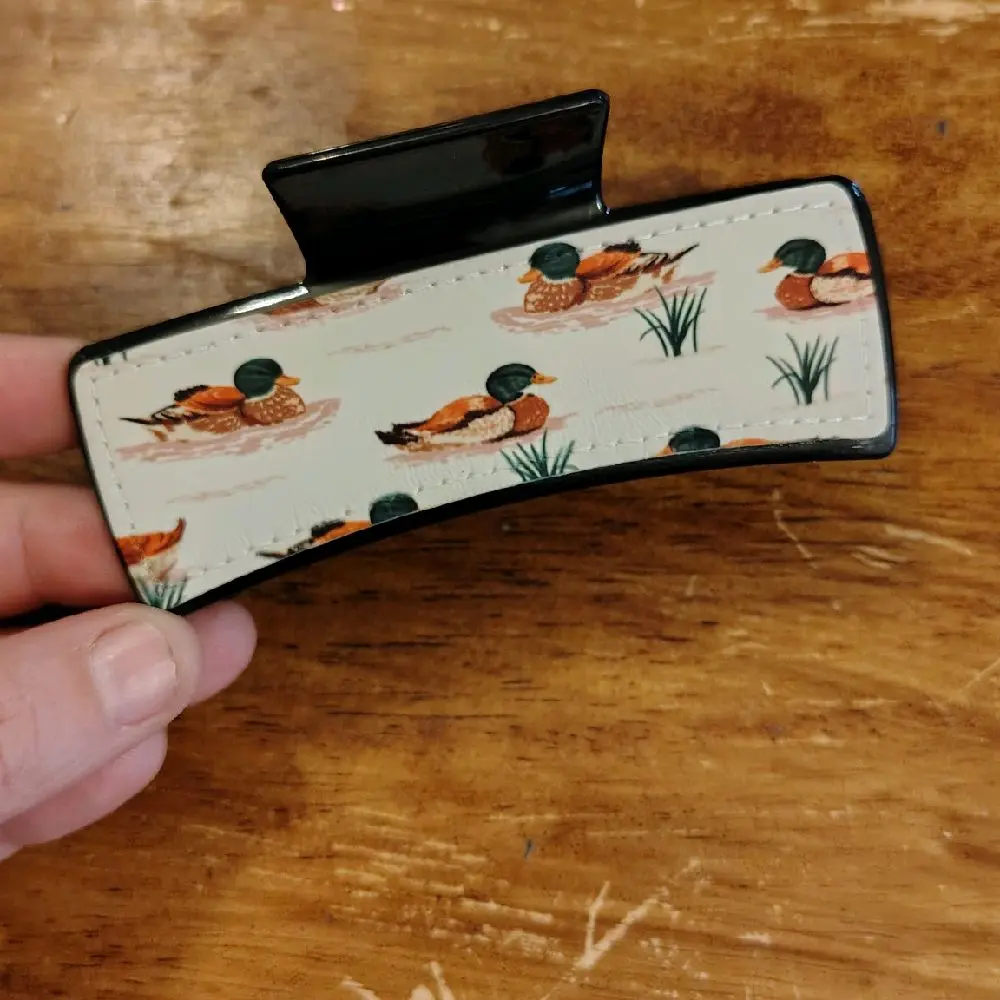 Mallard duck claw clip