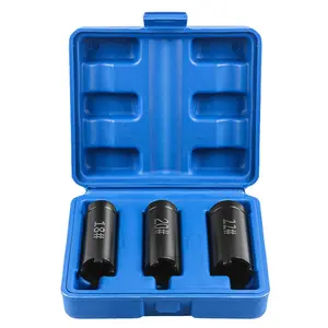 3pcs Motorcycle Clutch Nut Remover 18mm 20mm 22mm Motorcycle Repair Wrench Tool Four Claw Socket Hand Tool for Scooter Repair