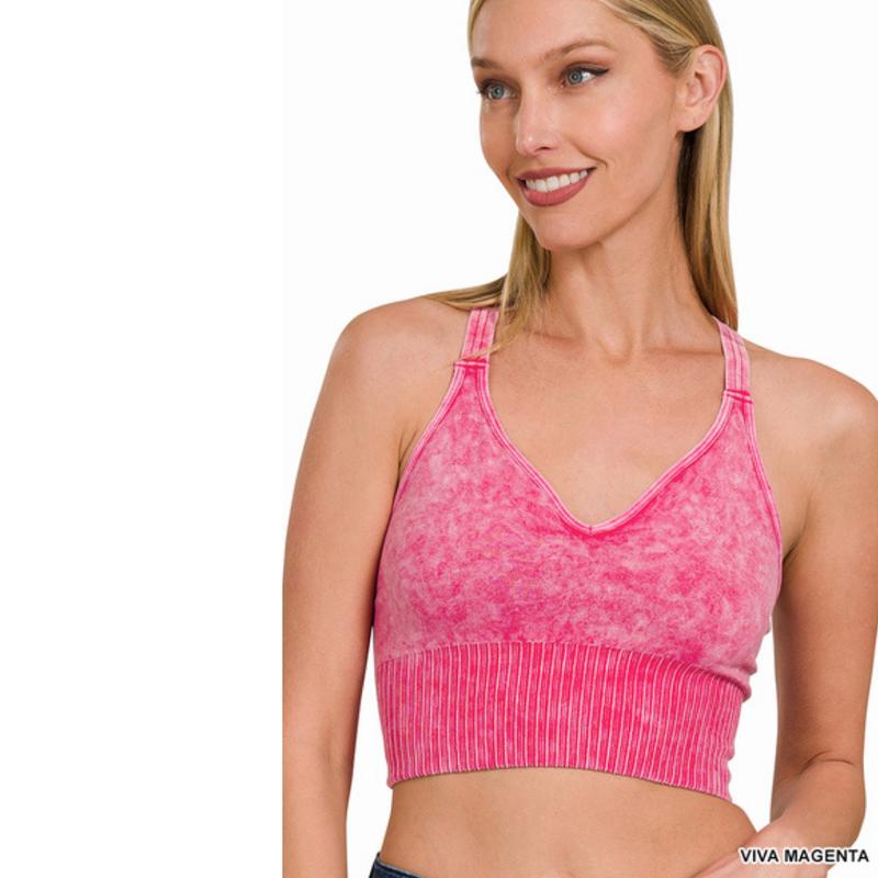 Mya Washed crisscross strap Back Cropped Tank Top Basic Fit Short Womenswear Casual Chic Comfortable Elegant Fitted Sexy Style Tube Formal Pieces