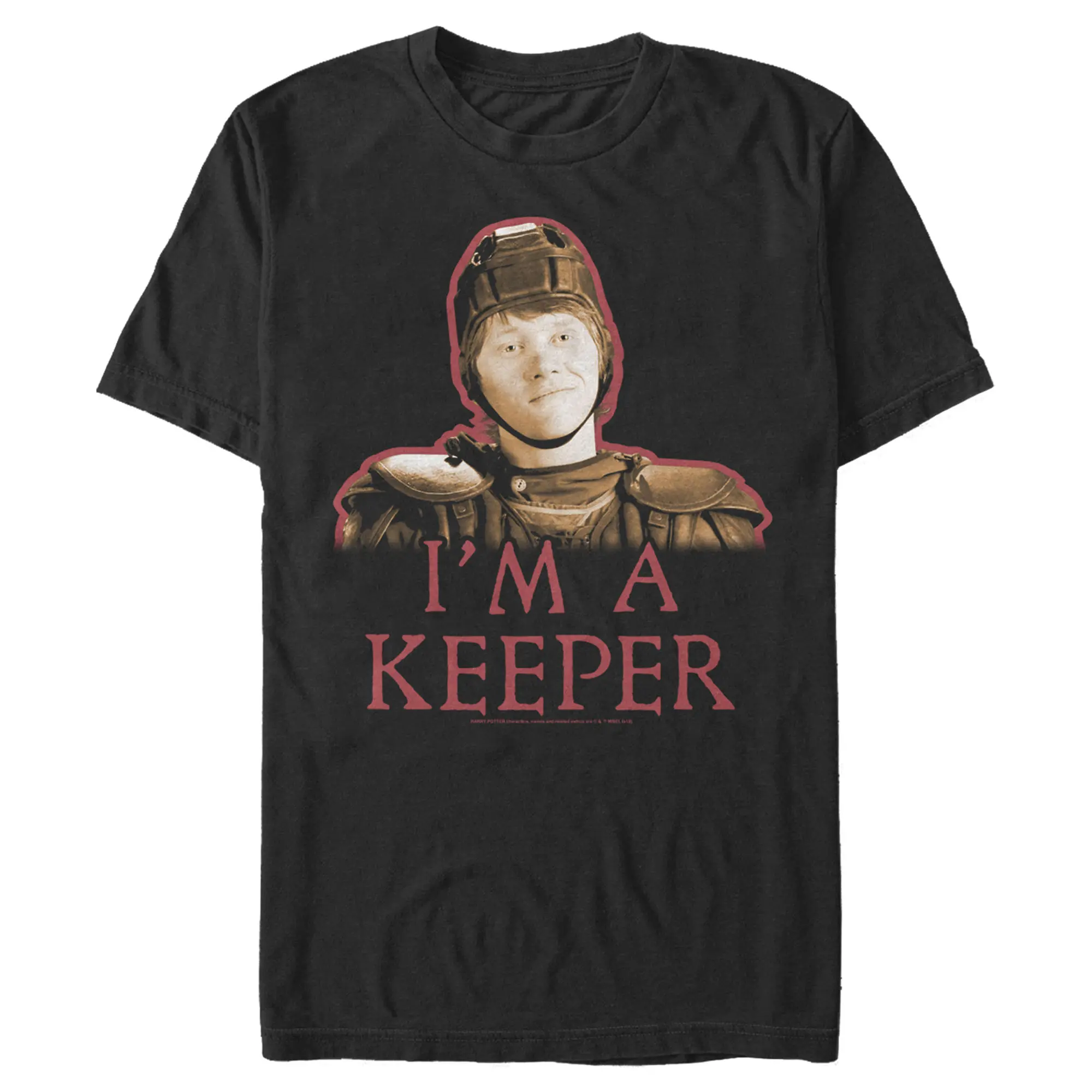 Men's Harry Potter Ron I'm a Keeper T-Shirt
