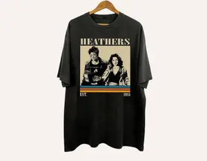 Heathers T-Shirt, Vintage Movie Tee, Retro Cult Film Shirt, Classic Heathers Graphic T-Shirt, Cool 80s Movie Tee for Him, Nostalgic Dark Comedy Shirt, Christmas Gift Idea