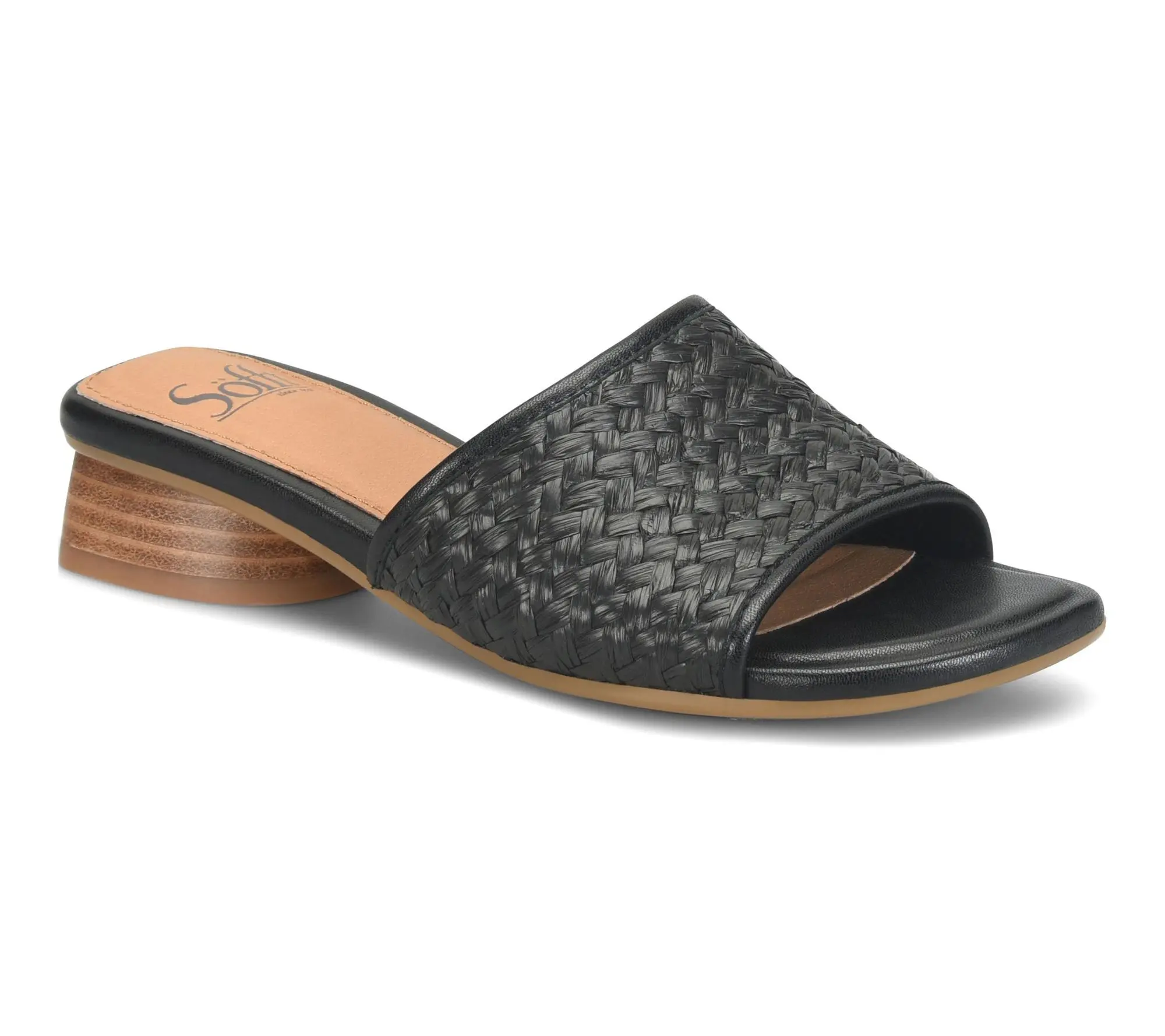 Sofft Square Toe Slide Sandal - Sahara