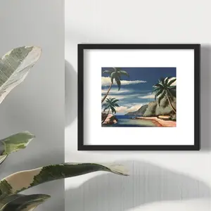 DIY Calm Reflection Acrylic Painting Kit with Video Tutorials - 9pc Art Set for Adults and Beginners