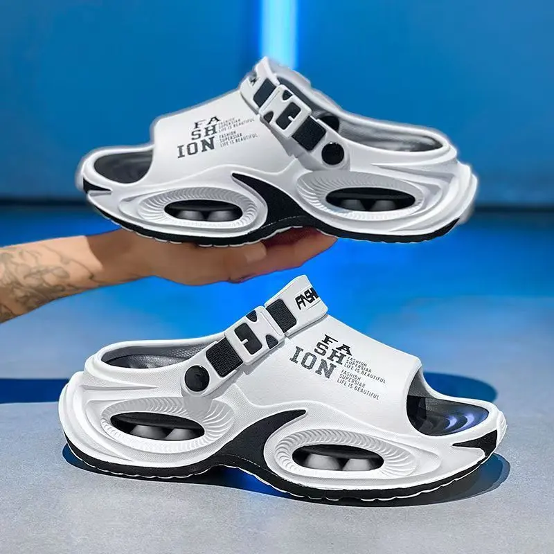 Men's EVA Slippers - 5cm Height, No Odor, Arch Support, Anti-Slip Sole, Lightweight, Elevated Foam-Based Light Slide-In Walkable Clogs, All Seasons Indoor/Outdoor Shoes (Flipflop, Tsinelas, Creeper Styles), Elevated Men's Clogs, Foam-Based Men's Clogs