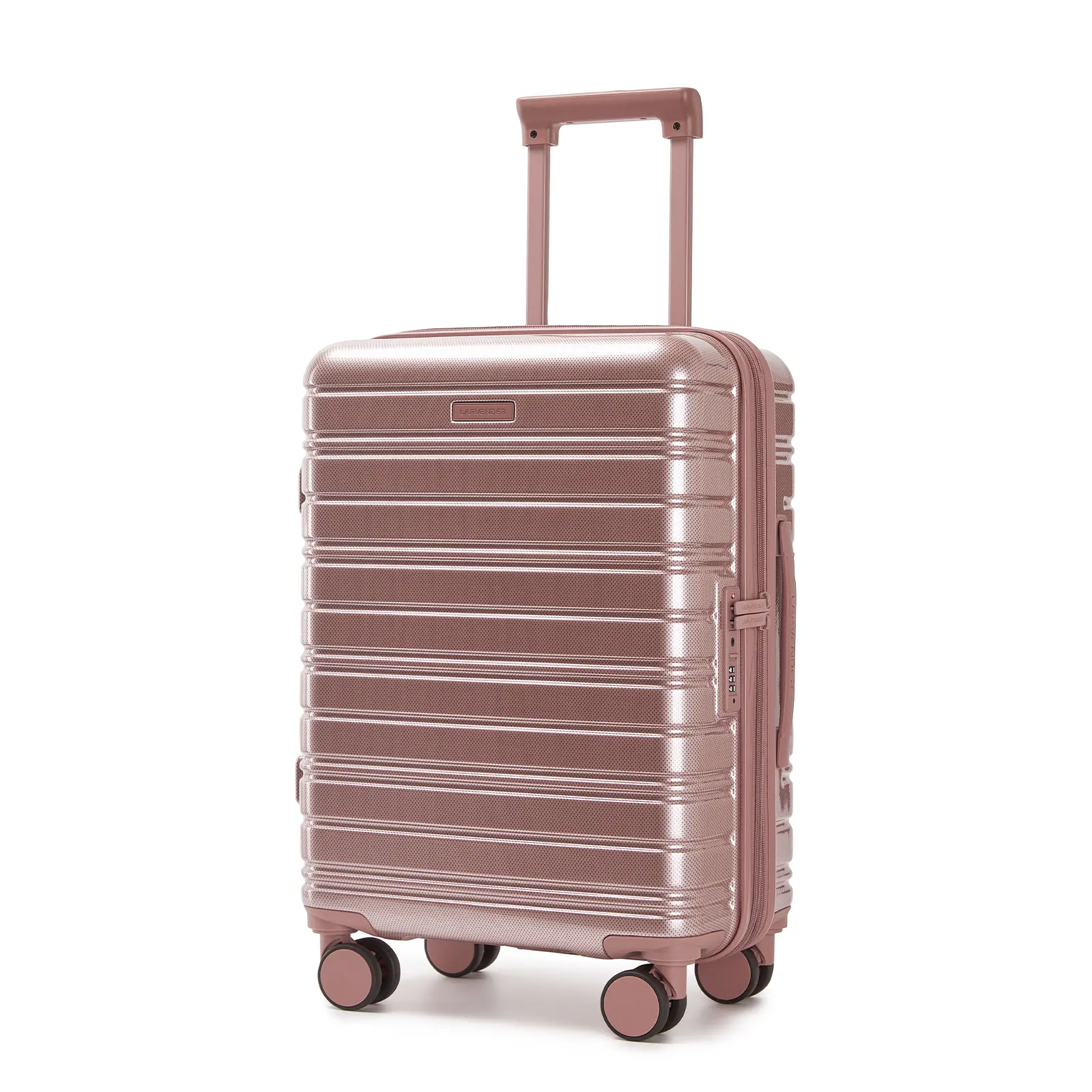 LARVENDER 20 Inch Carry On Suitcase, Airline Approved 22x14x9 Expandable PC+ABS Hardside Luggage, Spinner Wheels TSA Lock Travel Bag For Men Women