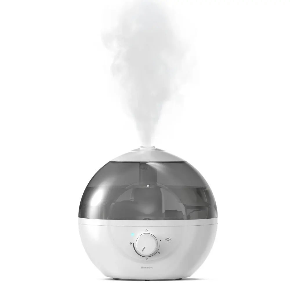 HoMedics Top-Fill Easy to Clean Ultrasonic Cool Mist Humidifier with Night HoMedics Top-Fill Easy to Clean Ultrasonic Cool Mist Humidifier with Night