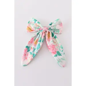 Pastel petal charm print girl sailor bow