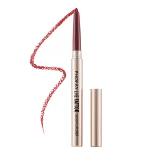 PHOFAY Lipliner Waterproof and Long-lasting, Depicting The Lip Contour, Full and Charming, Lip Cosmetics