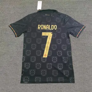 25/26 National Team Special Edition Black #7 Ronaldo Cool Jersey