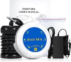 Portable Ionic Foot Spa Machine – At-Home Relaxation & Wellness Device with Smart Controller, Perfect Travel Gift for Stress Relief
