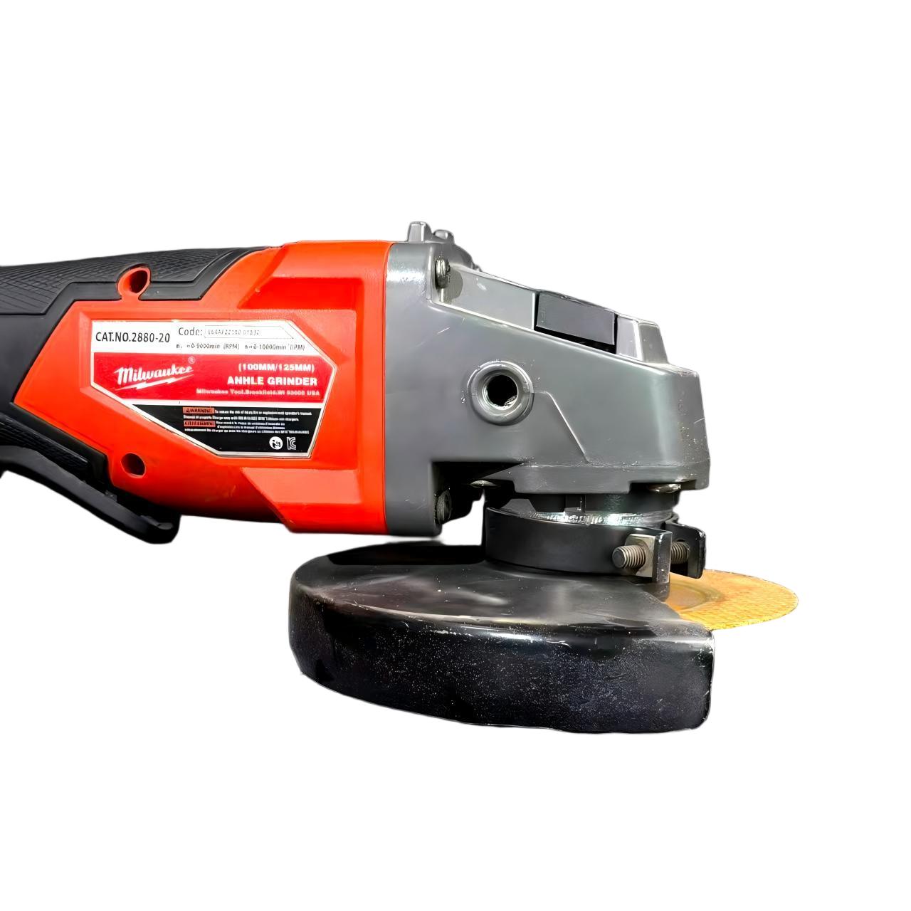 Milwaukee 9000RPM MAX POWER! Cordless Brushless Angle Grinder 4-5 Inch – Heavy Duty Metal Cutting Tool for Pro & DIY