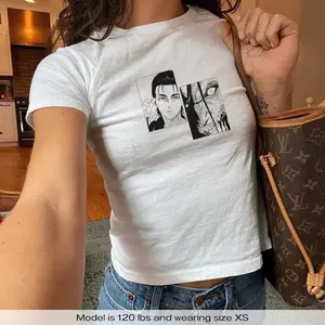 Eren Yeager Baby Tee, Attack On Titan Baby Tee, Anime Baby Tee, Trendy Y2K Shirt, Womenswear, Gift for Fan