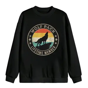 Men’s & Women’s "Wolf Pack" Long Sleeve Sweatshirts – Warm and Trendy
