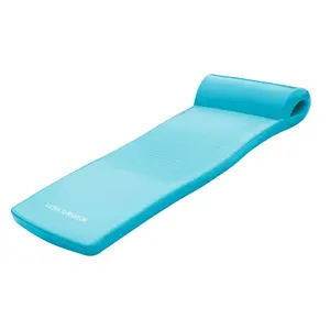 TRC Recreation Ultra Sunsation 2.5" Thick Foam Pool Float Mat, Tropical Teal