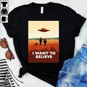The X Files I Want To Believe FBI Poster  T-Shirt