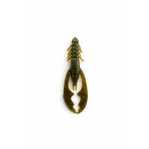 Red River Craw 3.5 - Compact Aggressive Action Craw for Dirty Water Heavy Cover and Mean Bites
