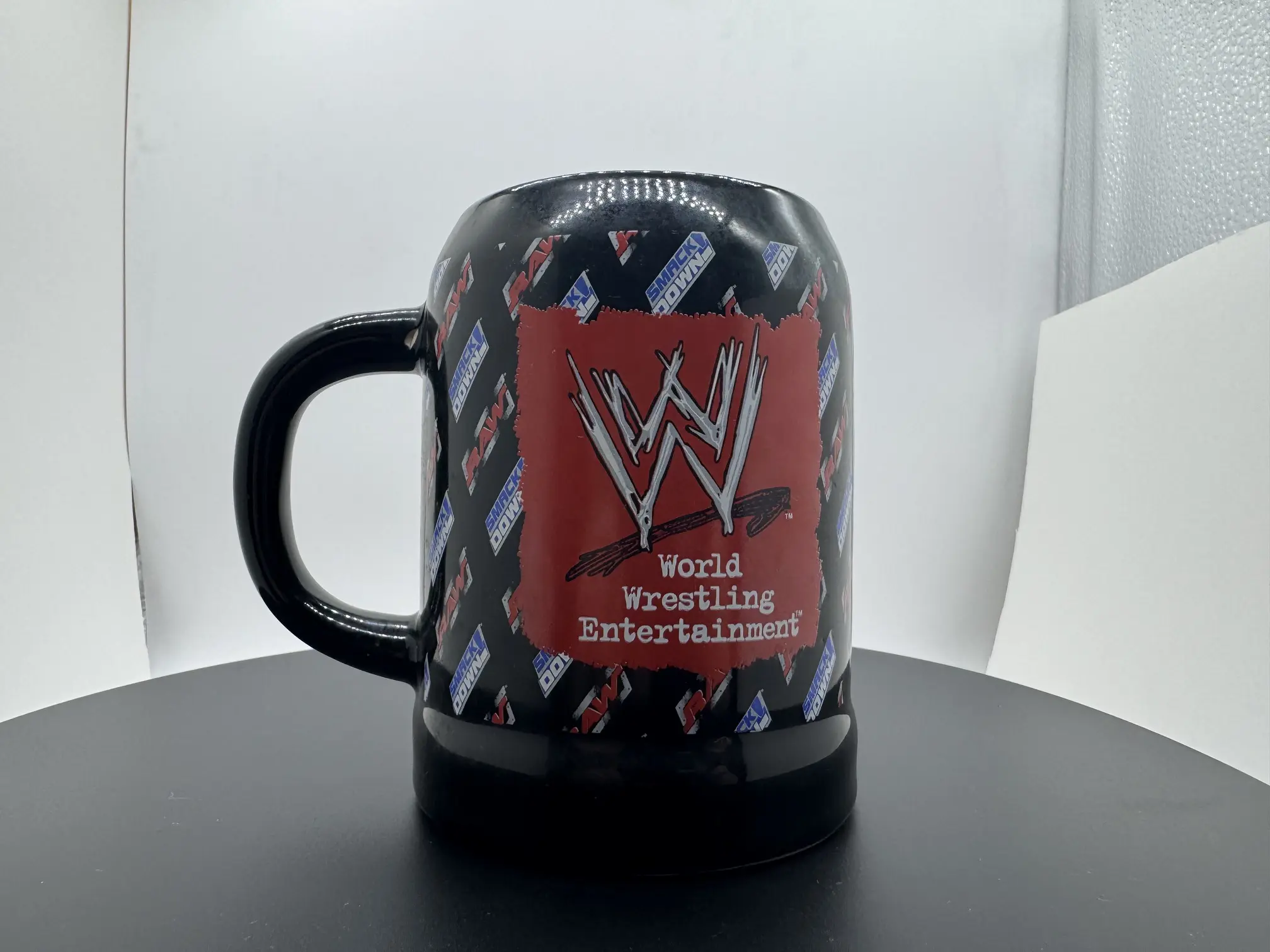 World Wrestling Entertainment WWE Vintage 2004 Raw Smackdown Mug