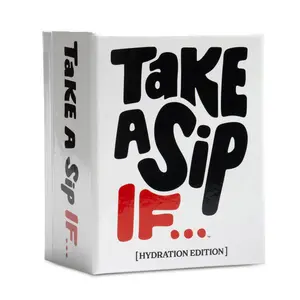 Take A Sip If... Hydration Edition - Fun Party Game for 2+ Players with 250 Cards for Icebreaker and Group Gatherings