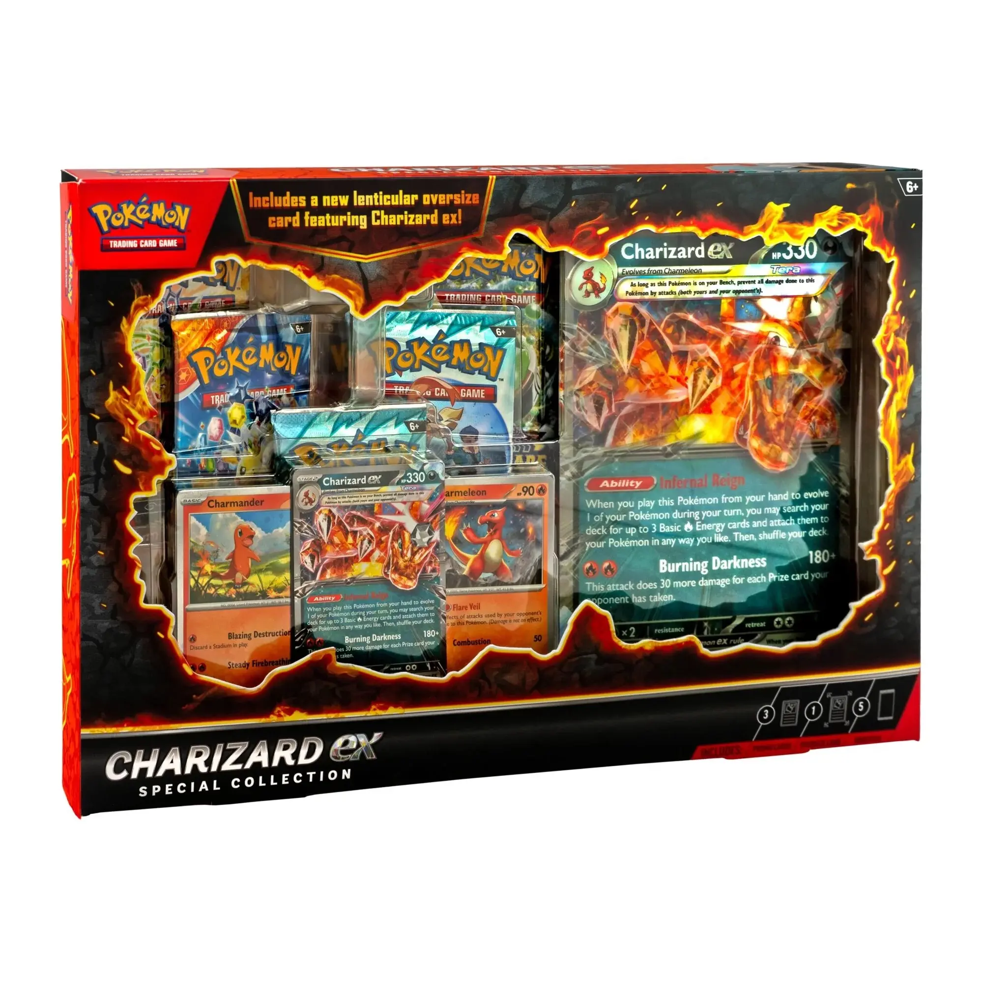 Charizard EX Special Collection, Trading Card Game Set for Toys & Hobbies, Games & Puzzles, Standard Playing Card Decks Enthusiasts