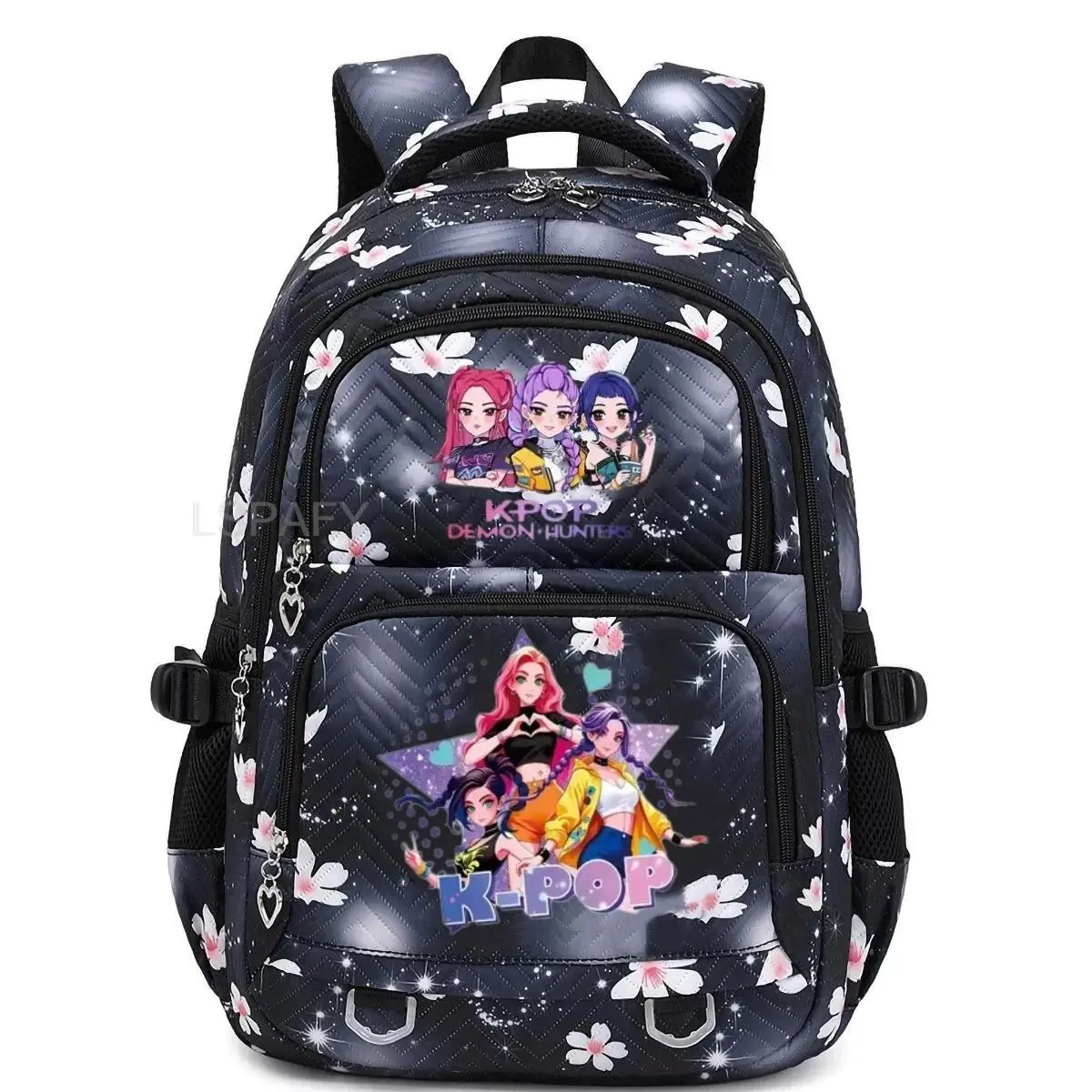 KPop Demon Hunter Women's Backpacks Waterproof Teens Capacity Simple School Bags Travel Backbag Boys Girls Students Mochilas