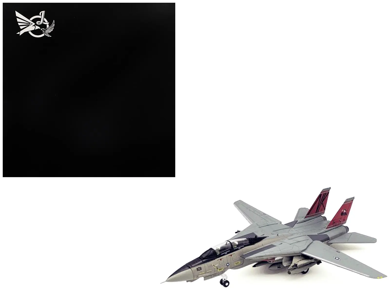 Grumman F-14D Tomcat Aircraft "VF-31, Tomcatters, USS John C. Stennis" (2003) United States Navy 1/100 Diecast Model Airplane
