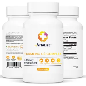 Turmeric C3  Complex 500mg, Dietary Supplement for Joint Support, Natural Wellness Capsules Fitness Edible Healthcare Healthy Optimum Health