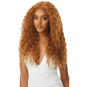 Outre Perfect Hairline Faux Scalp HD Transparent 13" x 6" Lace Front Wig Ariella QLPHLARI *