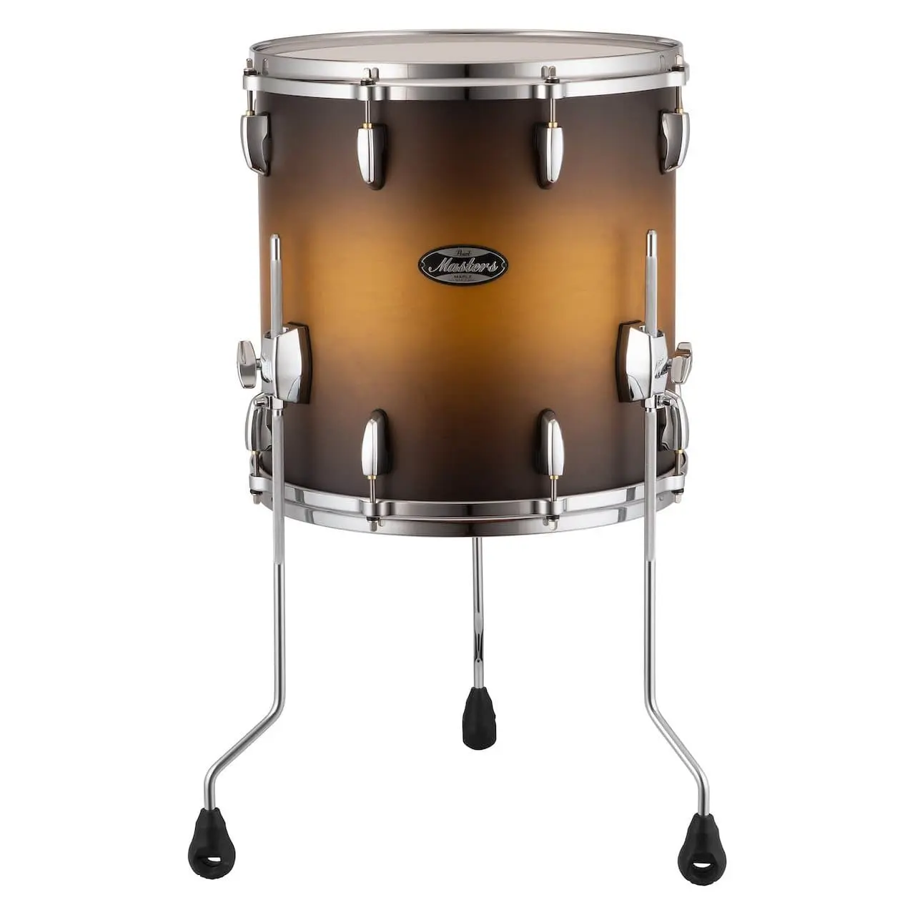 Pearl Masters Maple MM6 Floor Tom 14x14 Matte Olive Burst