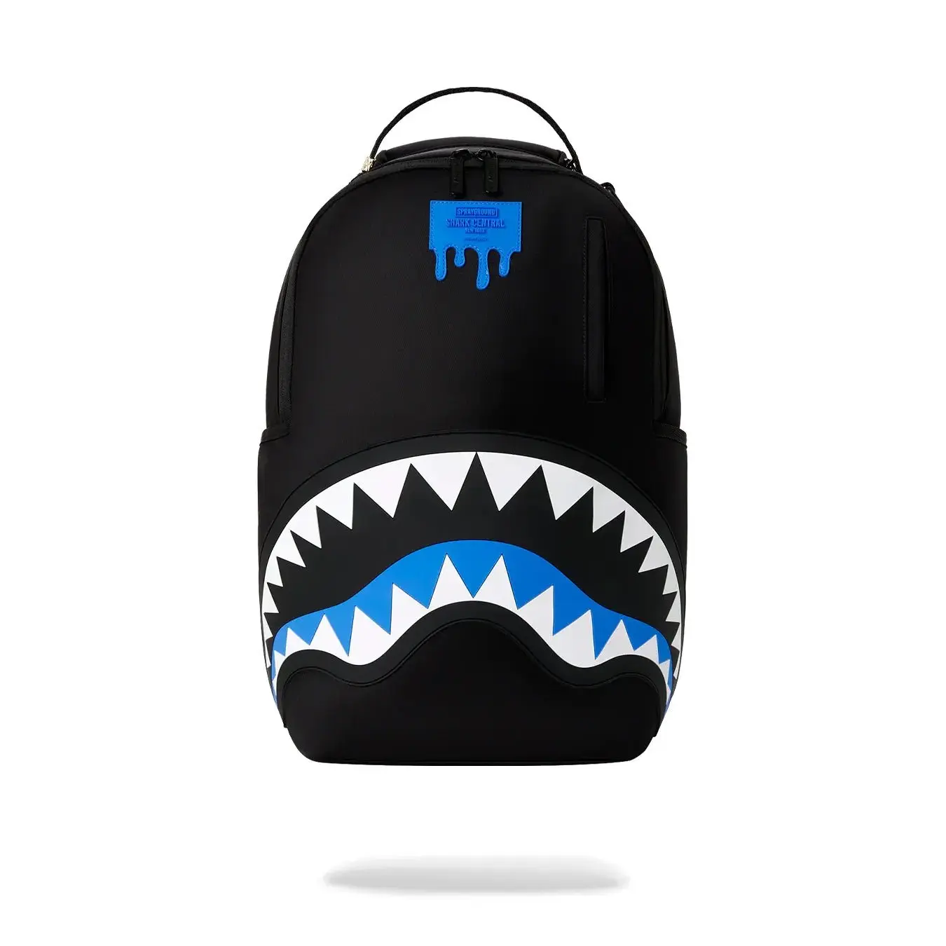 Sprayground shark central passport blue bookbag