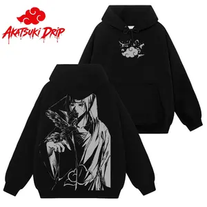 [Akatsuki Drip] Retro Uchiha - Naruto Shippuden #19 Hoodie T-Shirt Sweatshirt, Retro Vintage Unisex Graphic 90s Cotton, Gift For Wibu, Anime Manga Y2K Streetwear