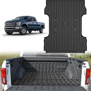 Nilight Truck Bed Mat 6.8FT for 17-24 25 Ford F250 / F350 / F450 Super Duty, TPE Anti-Slip Cargo Bed Liner Mat for 2017 2018 2019 2020 2021 2022 2023 2024 2025 Ford F-250 F-350 F-450 Super Duty Floor  dealsforyoudays