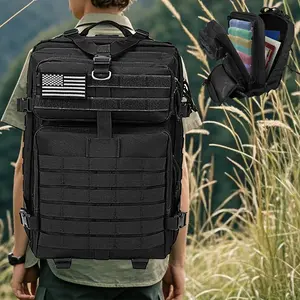 WOLT | Versatile Tactical Outdoor Backpack for Fitness, Camping, Fishing & Adventure – Durable, Spacious, Multi-Compartment Design Hiking, biggie backpack