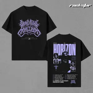 Bring Me The Horizon Ascension Program 2 Tour 2026 Graphic T-Shirt Oversized, BMTH Retro Rock Heavy Metal Shirt, Unisex Streetwear Casual Tee Fan Gift