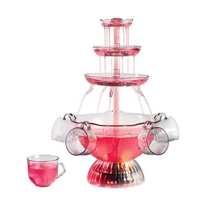 Nostalgia 3- Tier Vintage Collection Lighted Party Fountain