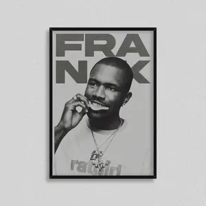 Frank Ocean Poster - Pop Music Wall Art - Album - Pop Culture Print - Frank Ocean Print