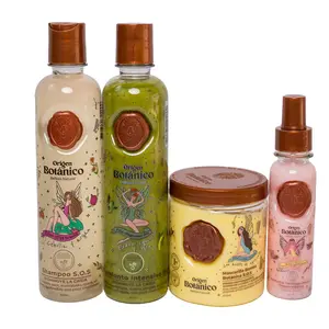 Origen Botanico Hair Care Kit with Onion Shampoo + Avocado Treatment Plex + Hair Mask SOS & Heat Protector