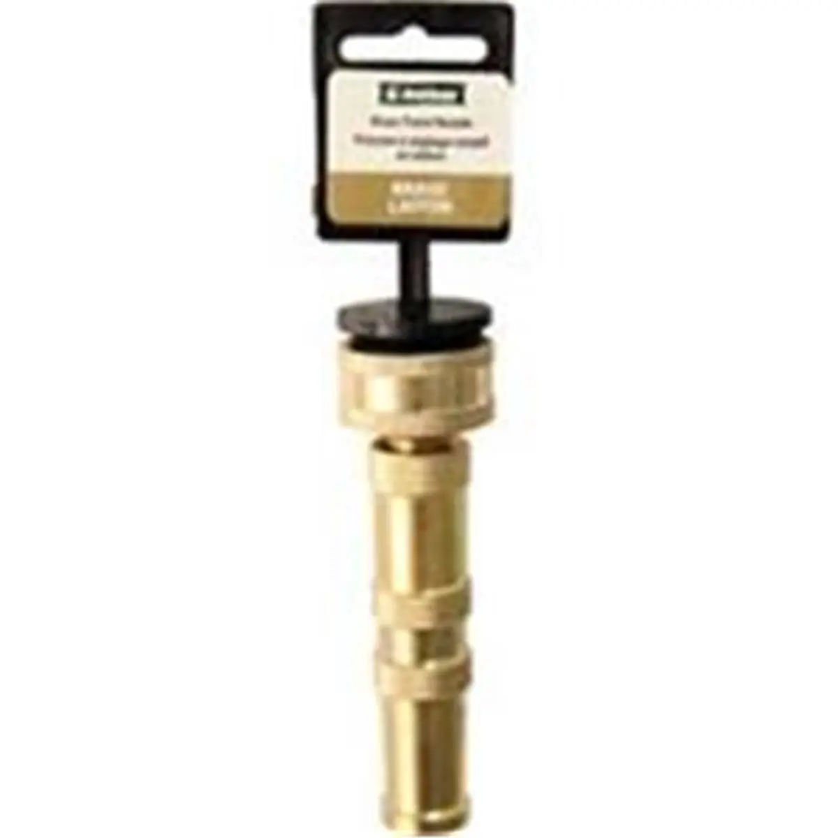 Melnor 995196 4-in Brass Twist Nozzle - Heavy-Duty Durable Metal Hose Attachment with Rubber Grip, Cold Water Grip, Sprayers for Home Improvement, Garden Watering, 4 Inches, 0.35 Lbs