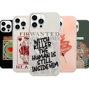 Throne of Glass Phone Case Fireheart Bookish Art Cover Compatible with iPhone X, 11, 12, 13, 14, 15, 16, 17 & Samsung
