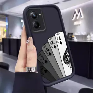 Playing Cards phone OPPO REALME C33 Case is suitable For OPPO REALME C33 with TPU Shock proof design perfect for popular