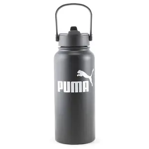 PUMA Mens Honor Flip 32Oz Water Bottle Casual - Black